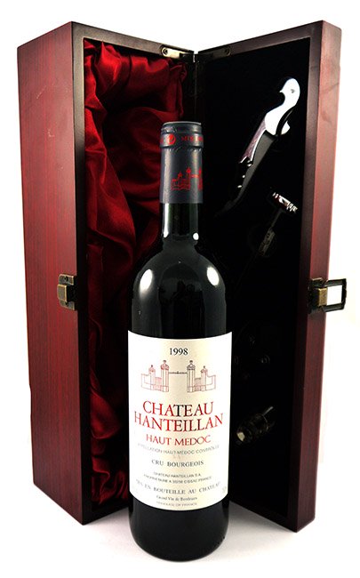 1998 Chateau d'Hanteillan 1998 Haut Medoc Cru Bourgeois (Red wine)