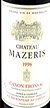 1996 Chateau Mazeris 1996 Bordeaux (Red wine)