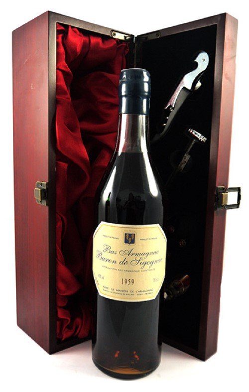 1959 Bas Armagnac Baron de Sigognac 1959 (70cl)