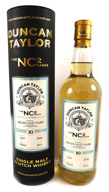 1997 Highland Park 10 Year Old Single Malt Scotch Whisky 1997 (70cls) Duncan Taylor NC2 Range (Original Box)