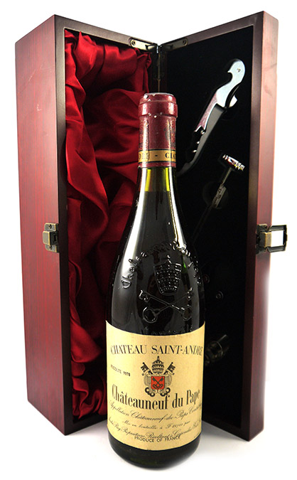 1978 Chateauneuf du Pape 1978 Chateau Saint Andre (Red wine)