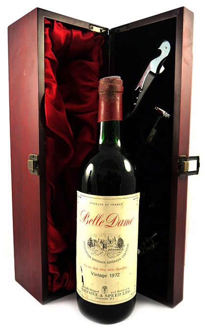 1972 Belle Dame 1972 Bordeaux Superieur (Red wine)