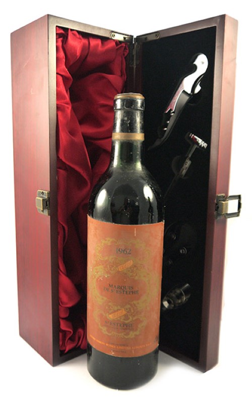 1962 Marquis de St Estephe 1962 St Estephe (Red wine)