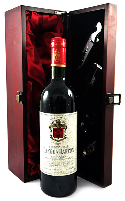 1988 Chateau Langoa  Barton 1988 2eme Grand Cru Classe St Julien (Red wine)