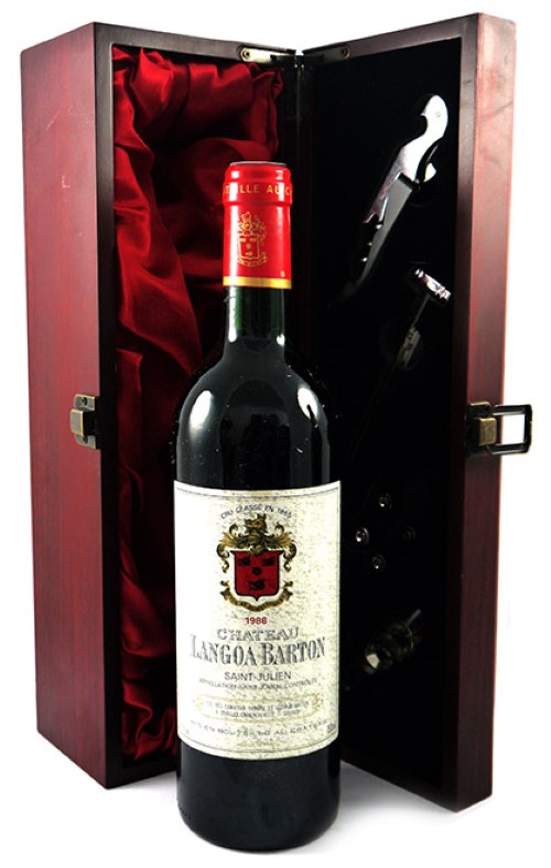 1988 Chateau Langoa  Barton 1988 2eme Grand Cru Classe St Julien (Red wine)