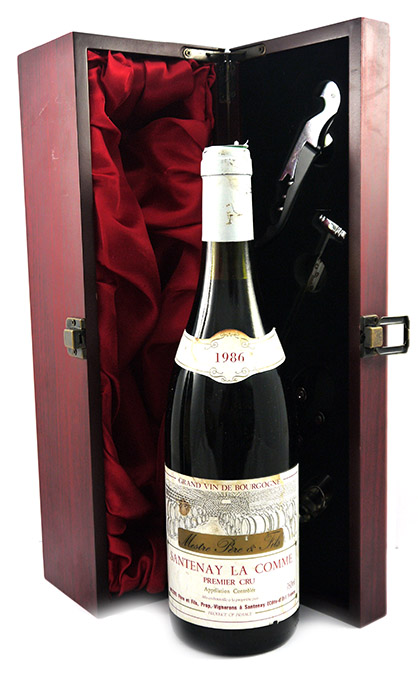 1986 Santenay La Comme 1er Cru 1986 Mestre Pere & Fils (Red wine)