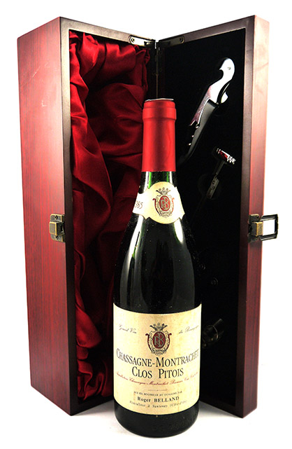 1985 Chasagne Montrachet 'Clos Pitois' 1985 Roger Belland (Red wine)