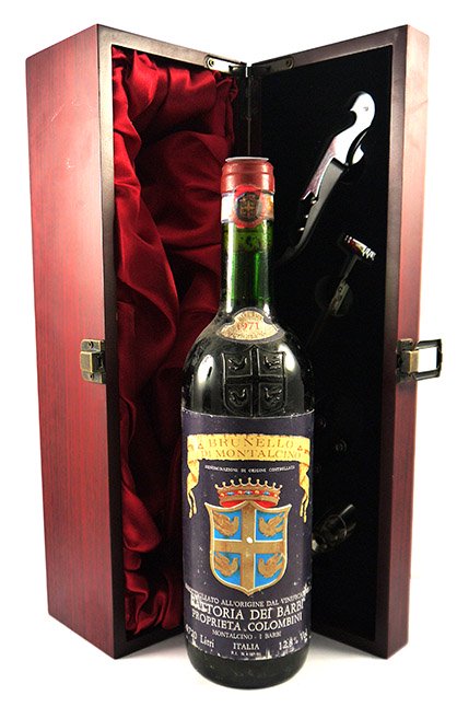 1971 Brunello di Montalcino 1971 Fattoria Dei Barbi  (Red wine)