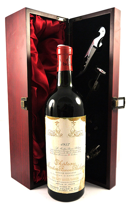 1957 Chateau Mouton Baronne Philippe 1957 Pauillac Grand Cru Classe (Red wine)