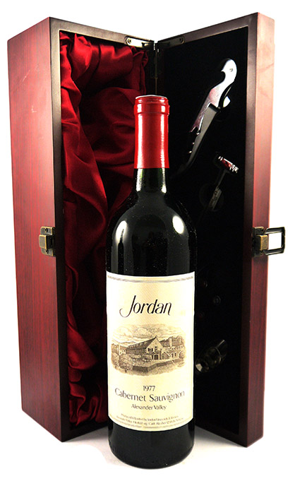 1977 Jordan Cabernet Sauvignon 1977 Alexander Valley USA (Red wine)