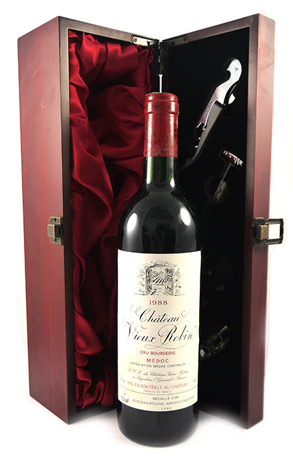 1988 Chateau Vieux Robin 1988 Medoc Cru Bourgeois (Red wine)