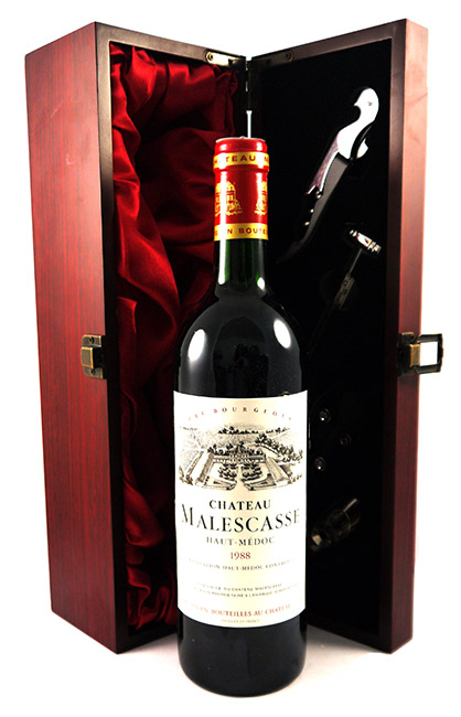 1988 Chateau Malescasse 1988 Medoc Cru Bourgeois (Red wine)
