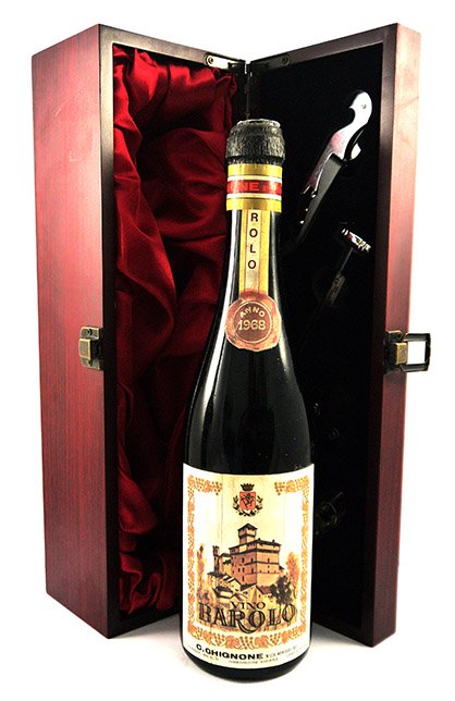 1968 Barolo 1968 C Ghignone (Red wine)