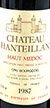 1987 Chateau Hanteillan 1987 Haut Medoc Cru Bourgeois (Red wine)