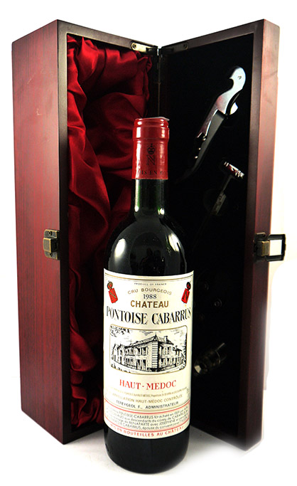 1988 Chateau Pontoise Cabarrus 1988 Haut Medoc Cru Bourgeois (Red wine)