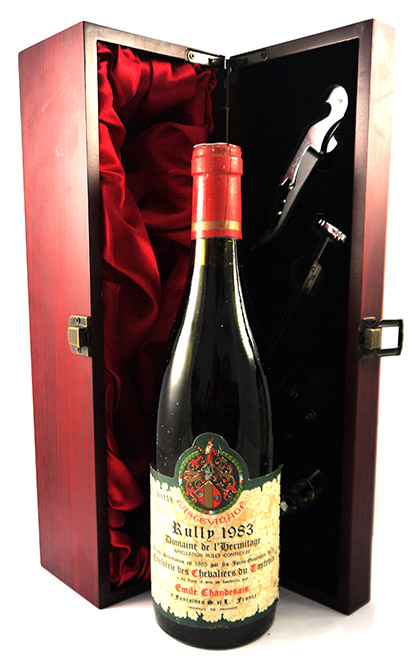 1983 Rully 'Domaine de L'Hermitage' 1983 Conferie des Chevaliers du Tastevin  (Red wine)