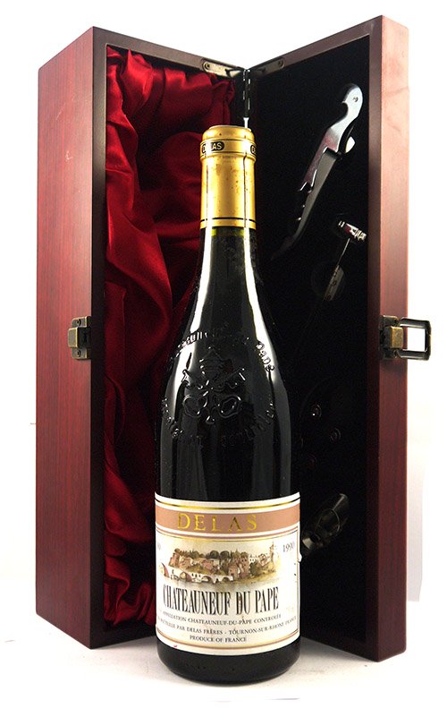 1990 Chateauneuf du Pape Cuvee 1990 Delas Freres (Red wine)