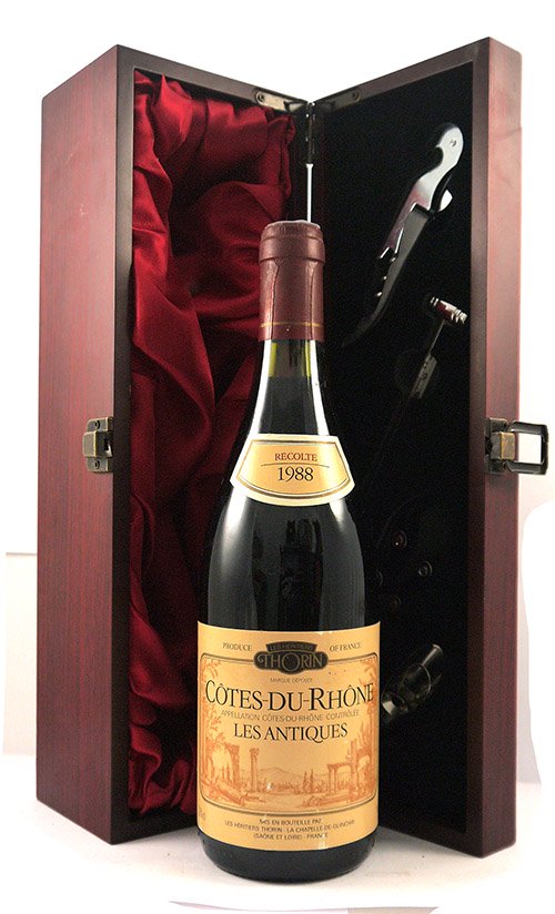 1988 Cotes du Rhone 'Les Antiques' 1988 Thorin (Red wine)