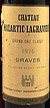 1976 Chateau Malartic Lagraviere 1976 Graves Grand Cru Classe (Red wine)
