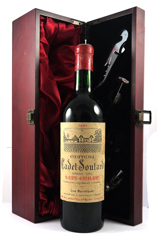 1967 Chateau Cadet Soutard 1967 Saint Emilion Grand Cru (Red wine)
