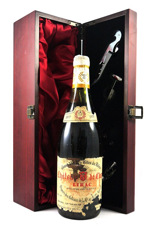 1977 Chateau de Clory Cotes du  Rhone 1977 (Red wine)