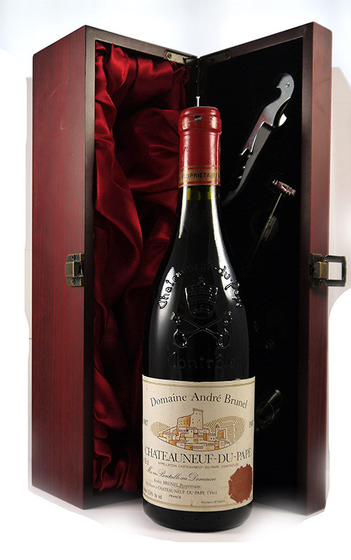 1987 Chateauneuf du Pape 1987 Domaine Andre Brunel (Red wine) Sainsbury Bottling