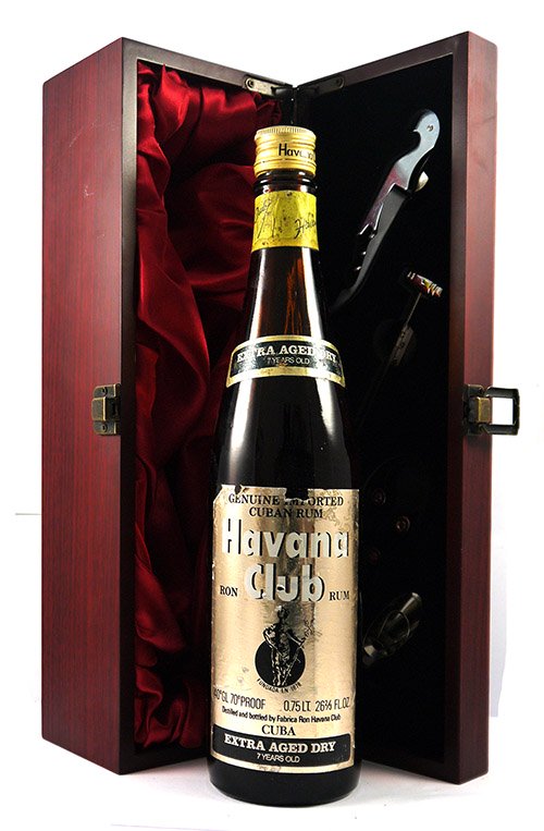 Havana Club Rum Extra Aged Dry 7 year old Rum 1960's Bottling