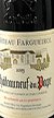 2023 Chateauneuf du Pape 2023 Chateau Fargueirol (Red wine)