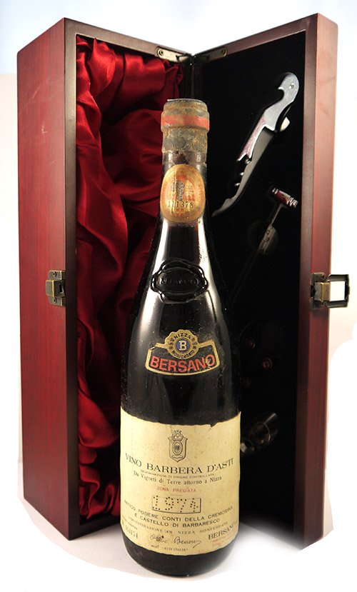 1974 Barbera D'Asti 1974 Bersano (Red wine)