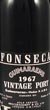 1967 Fonseca Guimaraens Vintage Port 1967 