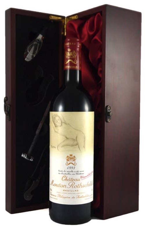 1993 Chateau Mouton Rothschild 1993 1er Cru Grand Classe Paulliac (Red wine)