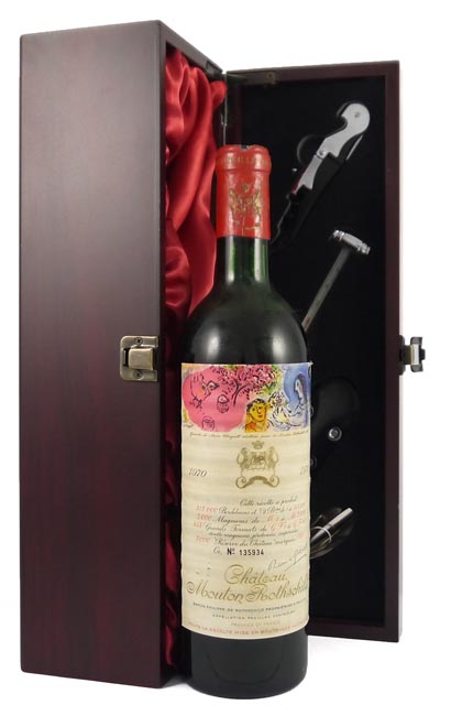 1970 Chateau Mouton Rothschild 1970 1er Grand Cru Classe Paulliac (Red wine)