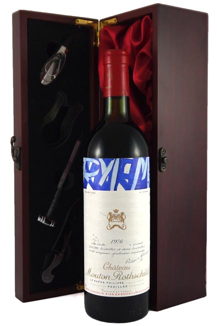 1976 Chateau Mouton Rothschild 1976 1er Grand Cru Classe Pauillac (Red wine)