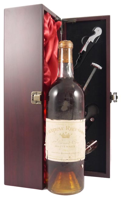 1969 Chateau Rieussec 1969 1er Grand Cru Classe Sauternes (Dessert wine)