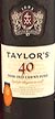 1985 Taylor Fladgate 40 year old Tawny Port (75cls)