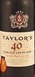 1985 Taylor Fladgate 40 year old Tawny Port (37.5cls)