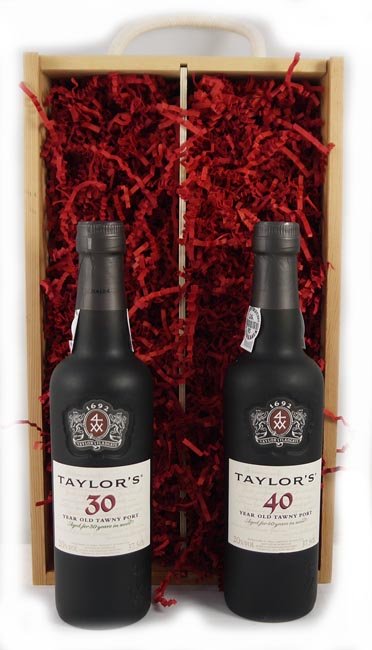1955 Taylor Fladgate 70 years of Port (35cl) Wooden Box