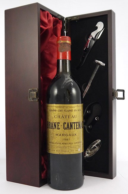 1981 Chateau Brane Cantenac 1981 2eme Grand Cru Classe Margaux