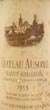 1926 Chateau Ausone 1926 1er Grand Cru Classe St Emilion (Red wine)