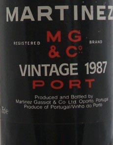1987 Royal Oporto Vintage Port 1987